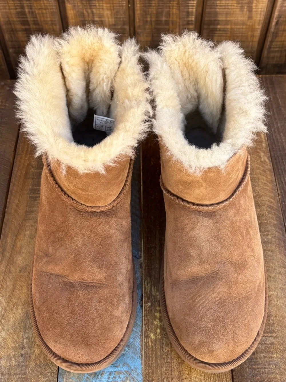UGG Kandice Chestnut Bow Back Boots